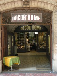 Perpignan Courtyard Shops